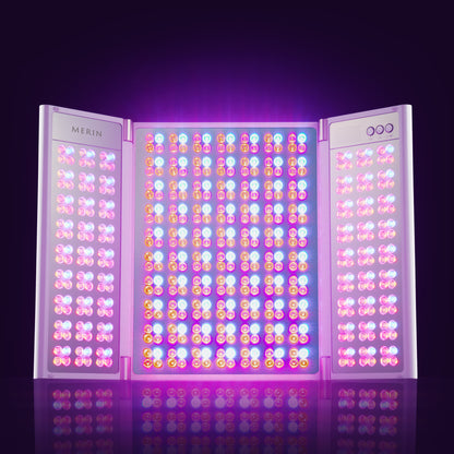 AURA ライトケアLED美顔器 収納ケース付き